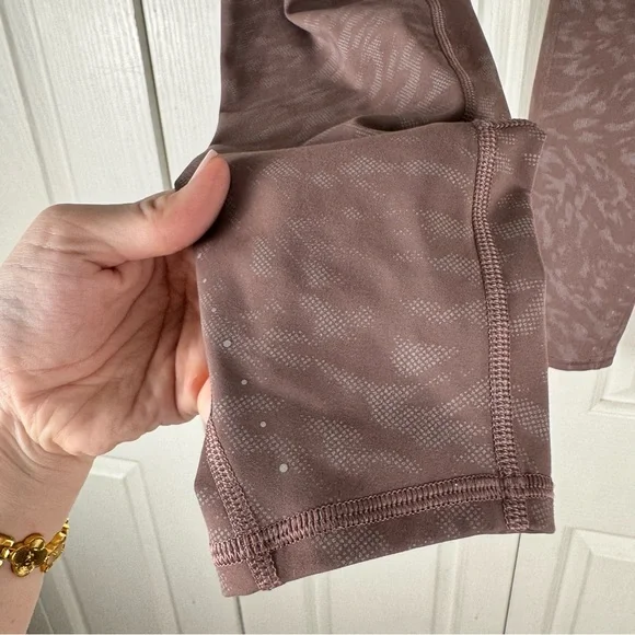 Athleta Mauve Rainier Printed Tight - Picture 5 of 8